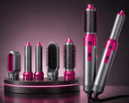 5-in-1 Hot Air Styling Brush – Dry, Curl & Straighten at Home