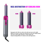 5 in 1 Hot Air Hair Styling Brush | Blow Dryer, Straightener, Curler & Volumizer